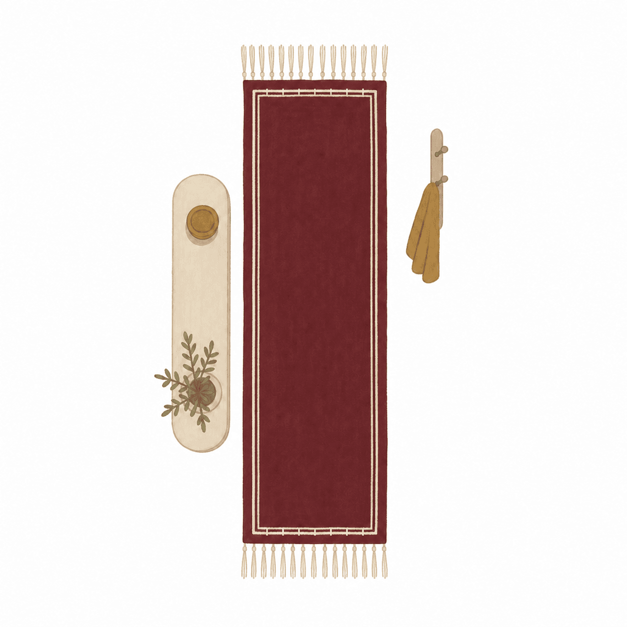 Tapis de couloir dans une entrée